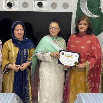 Training Certificates of Recognition